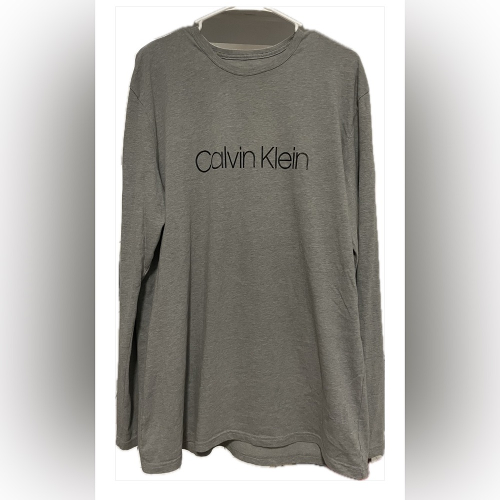 Calvin Klein Charcoal Long Sleeve Tee